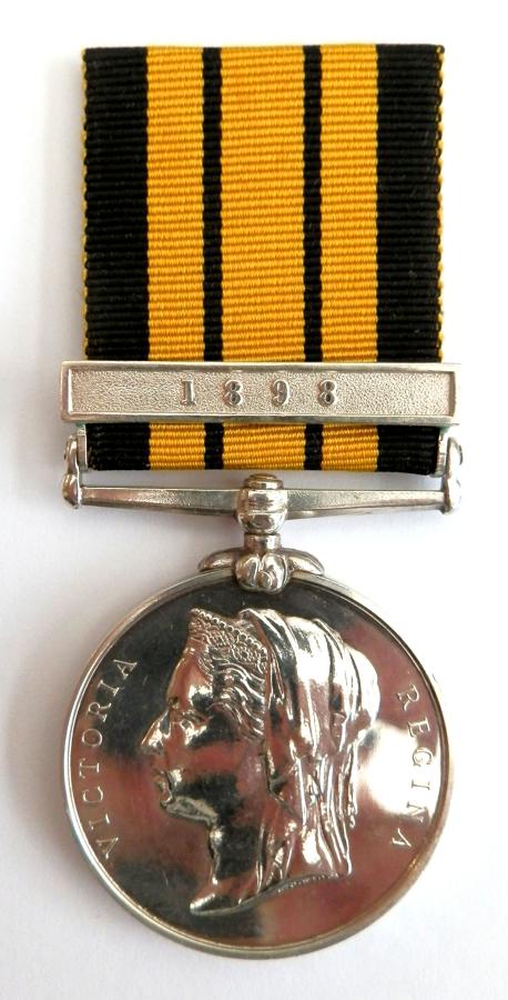 East West Africa , Clasp 1898.  Pte.Ojedele Amitola, 1 st W.A.F.Force.