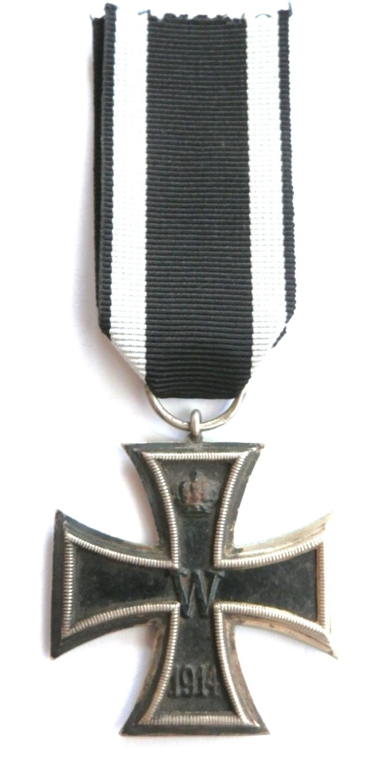 Imperial German WWI, Iron Cross 2nd Class. Makers Marked KO