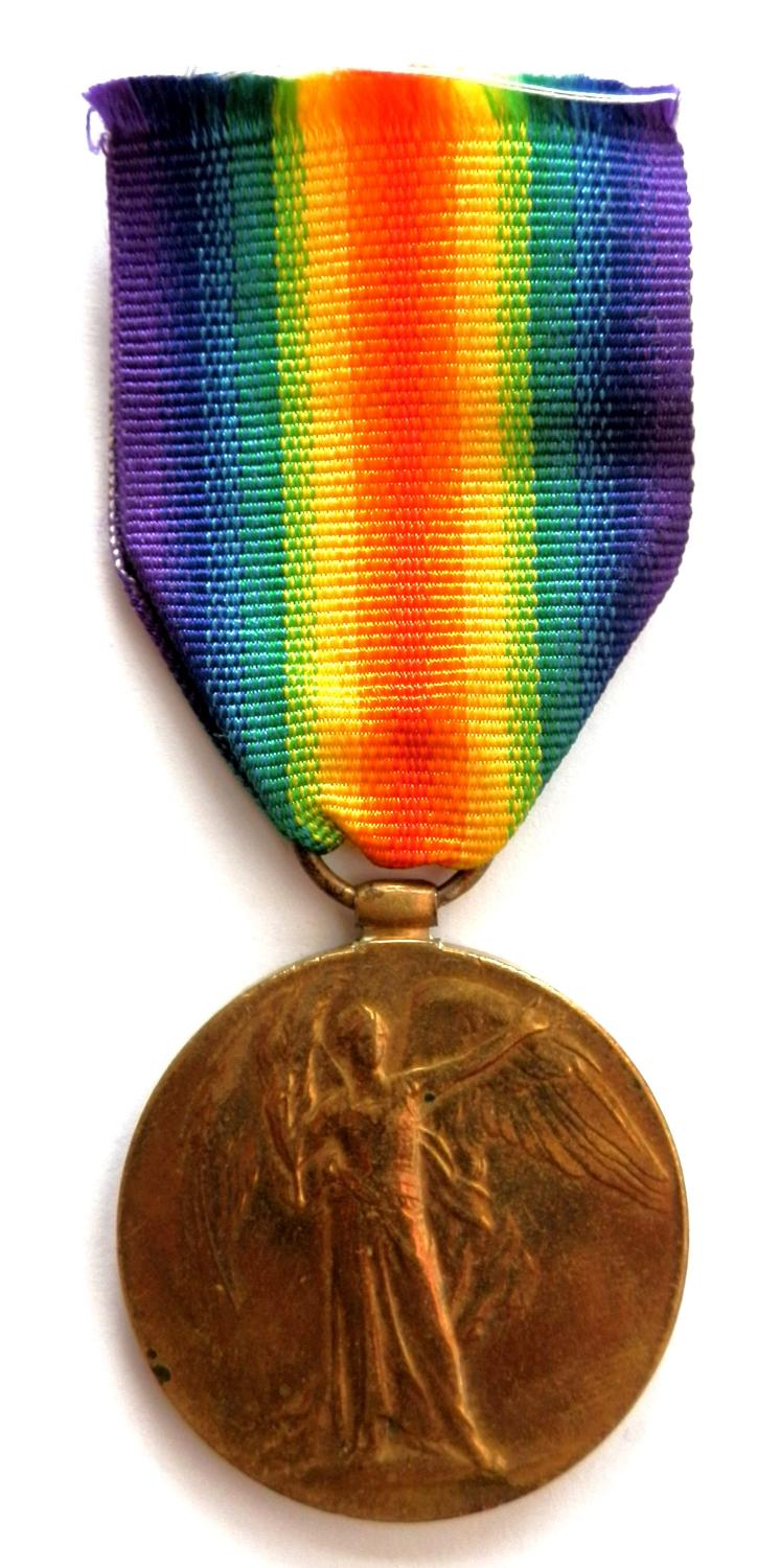 Victory Medal. Sergeant John F. Persey M.S.M., R.A.V.C.