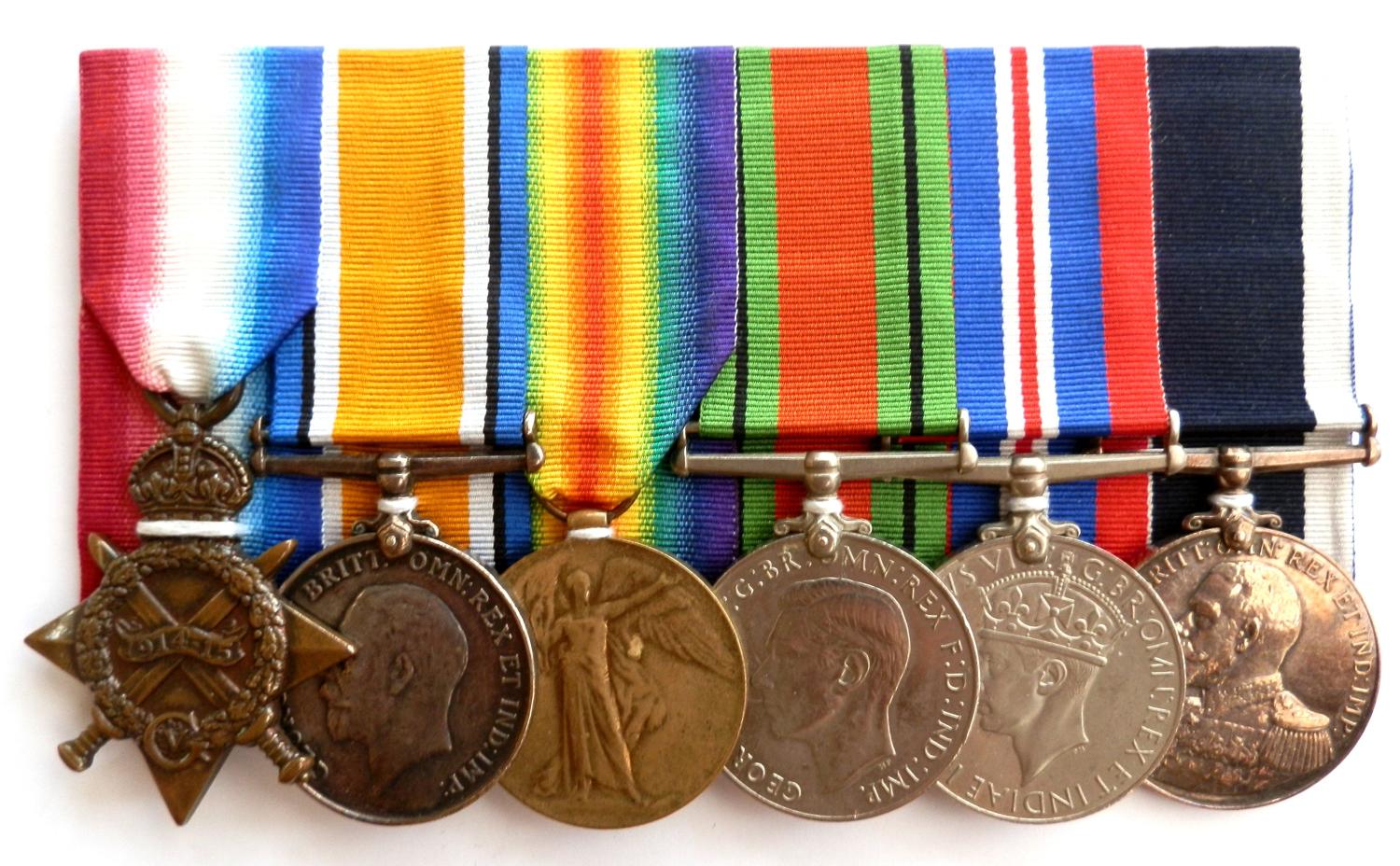 GROUP OF SIX. Awarded to Private Alfred Pudner. Royal Marine Light Inf