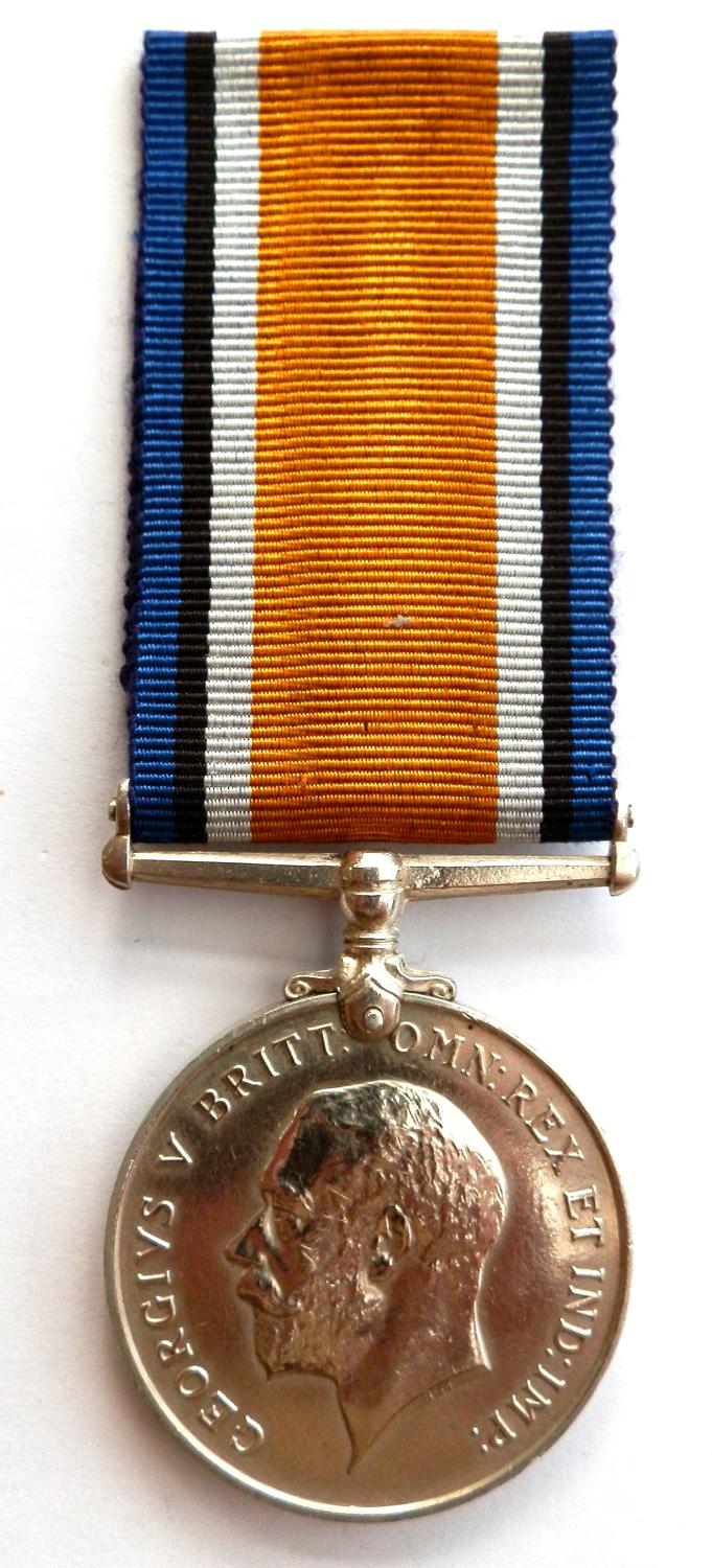 British War Medal. Private Christian A.C.Clarke. 13th London Regiment.