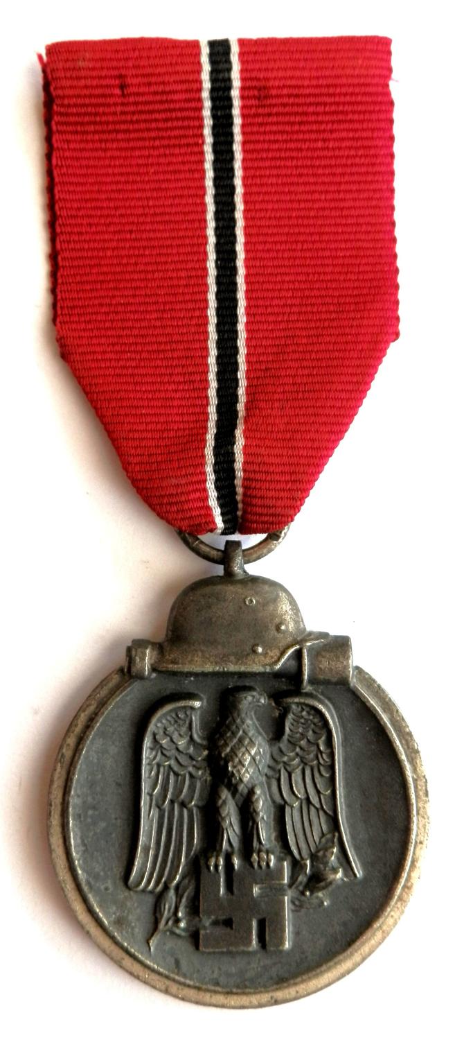 Winter Campaign Medal Russia 1941-42. (Eastern Front Medal) Marked 19