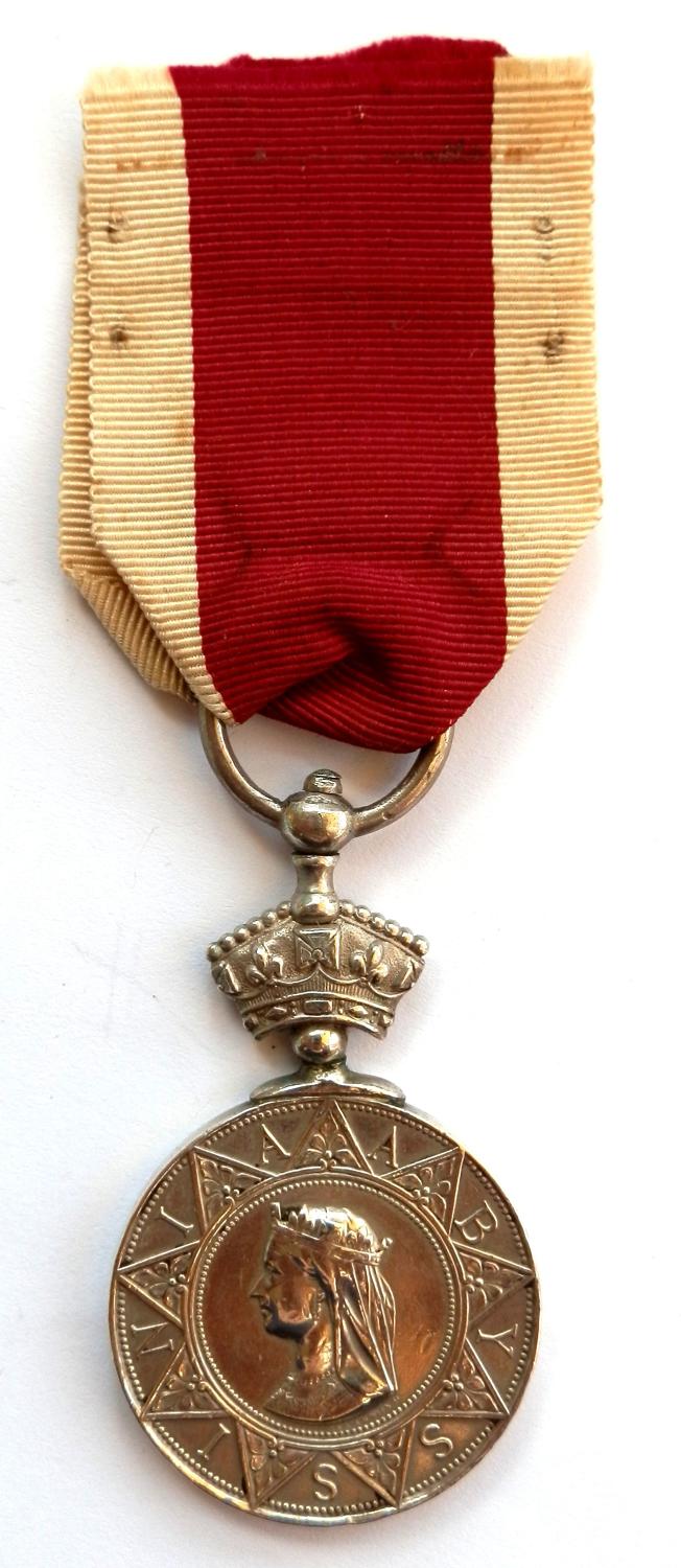 Abyssinian War Medal. Niguechinnien of the Sappers & Miners
