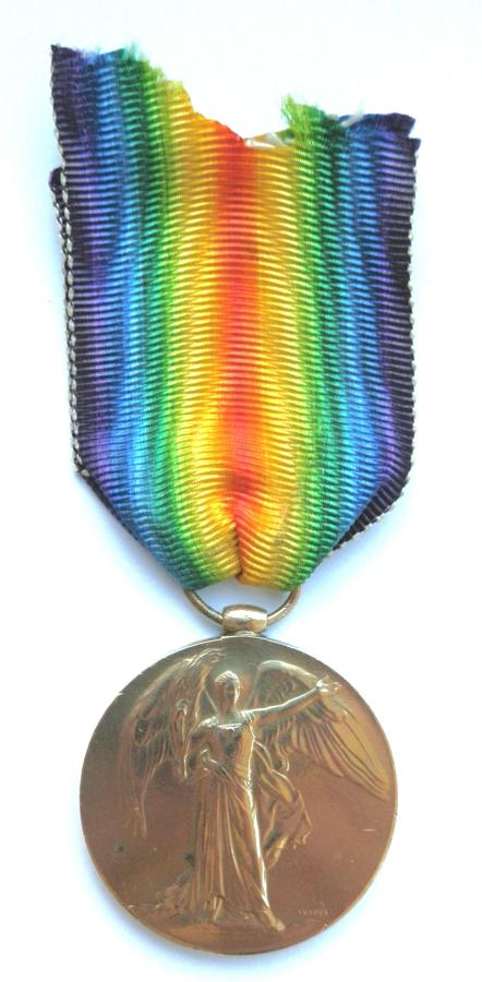 Victory Medal. Private Thomas G. Tarry. Middlesex Regiment.