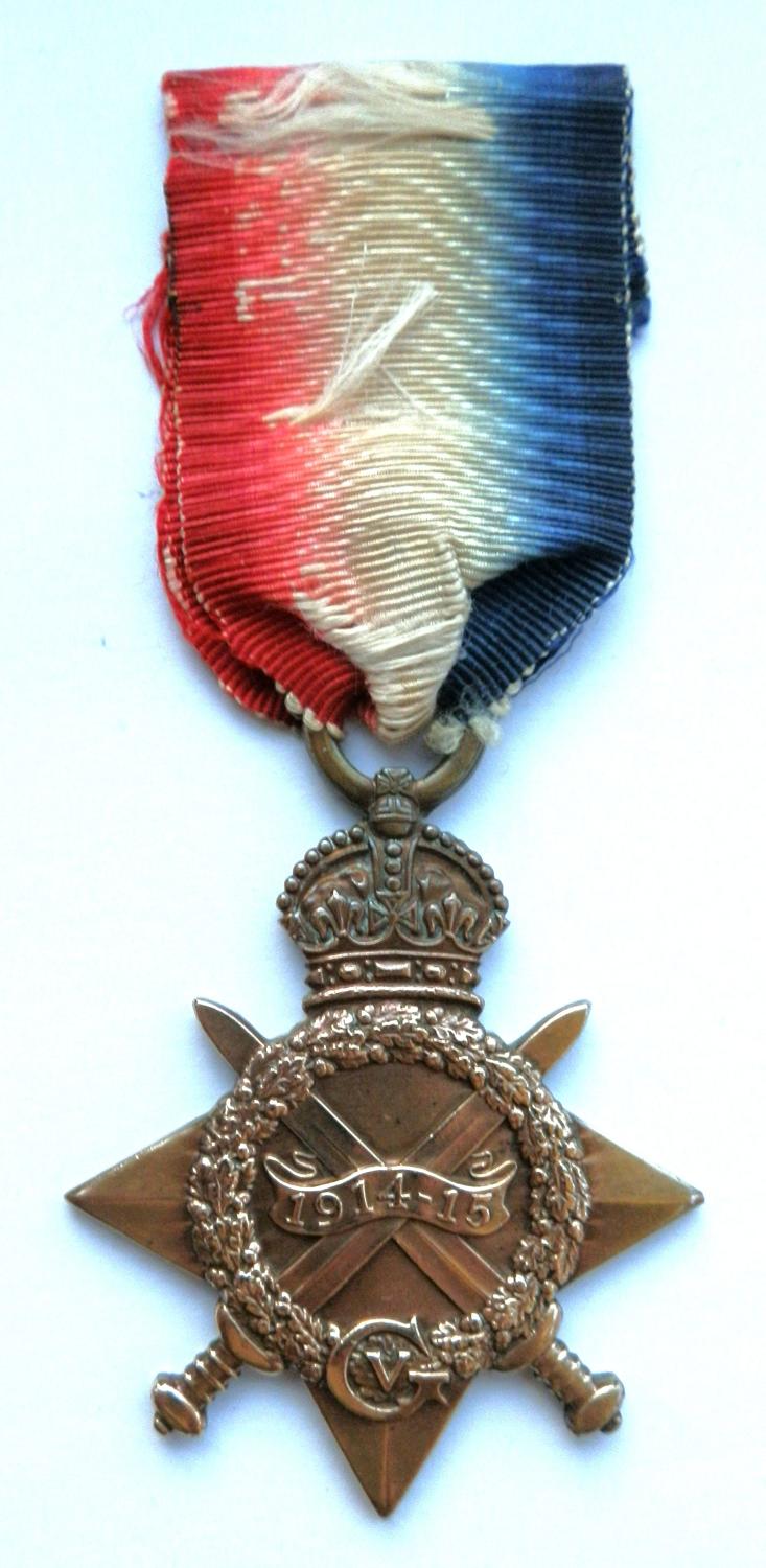 1914-15 Star. Pte. Leonard C. Vivian. 6th Wiltshire Regiment. S.W.B