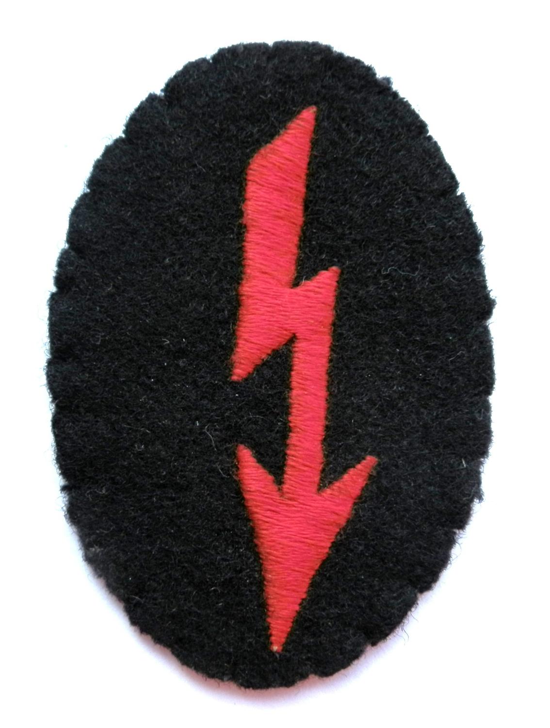 Wehrmacht Artillery Signals Trade Badge.