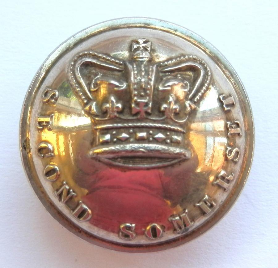 Second Somerset Officers Button.