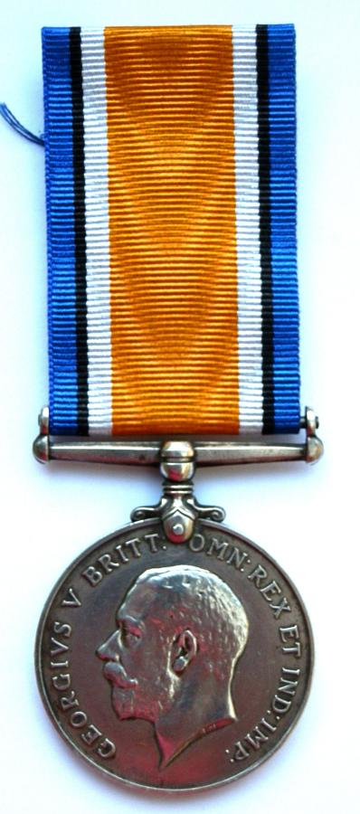 British War Medal. Private Albert L. Bonney. R.M.L.I.