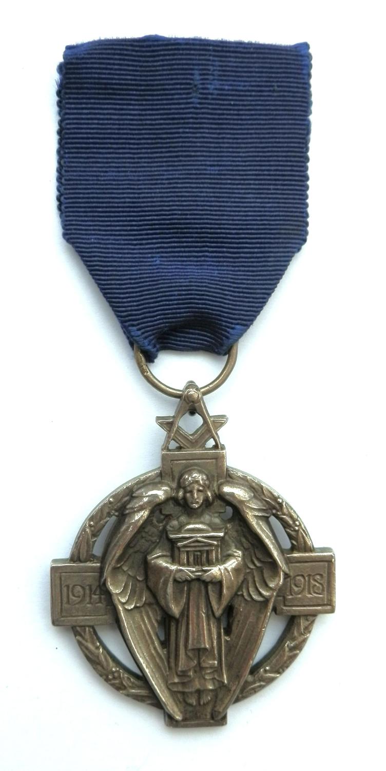 Silver Hallstone Masonic Medal. Bro.G.Lilley No.4987