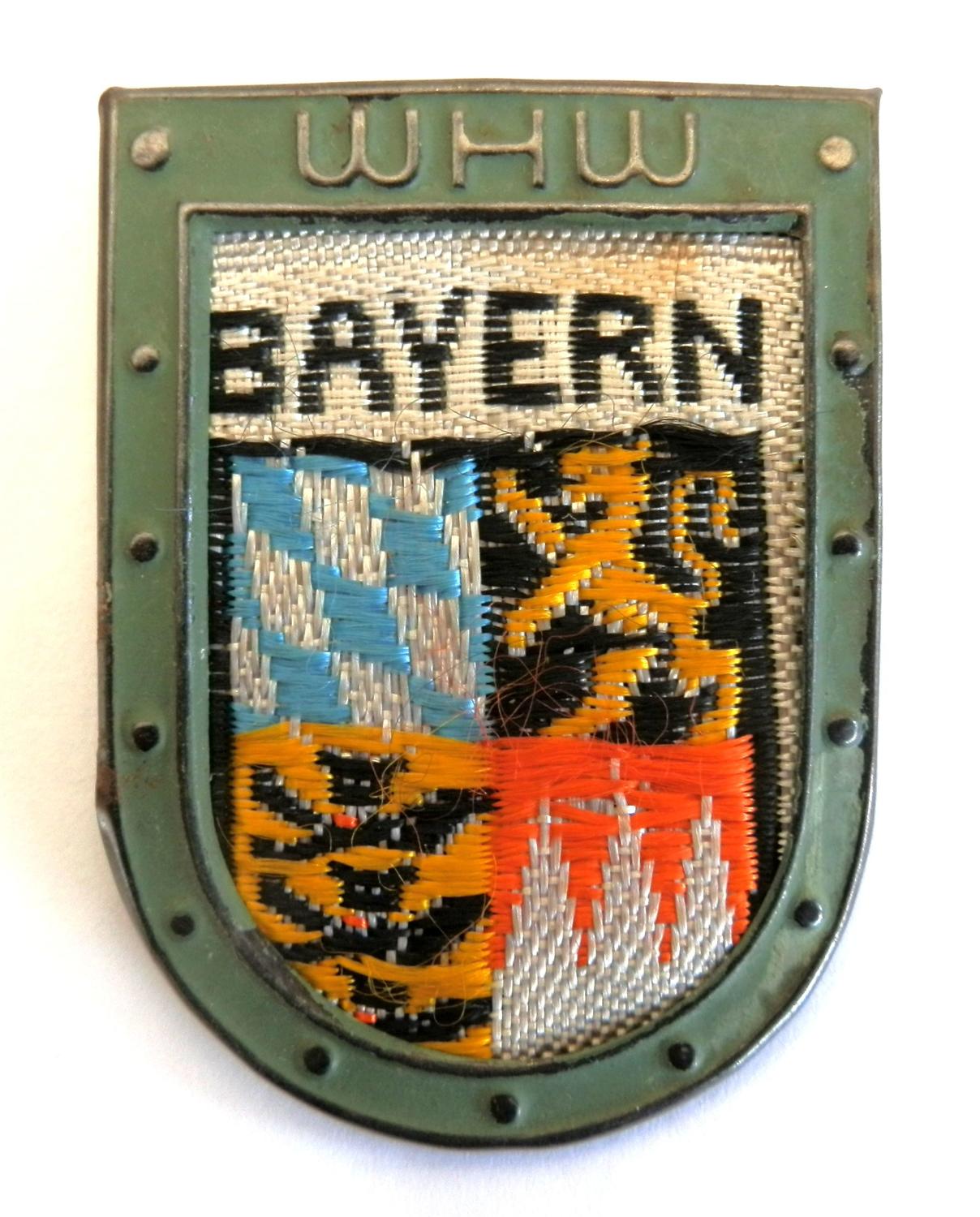 WHW (Winterhilfswerk) Bayern Tinnie.