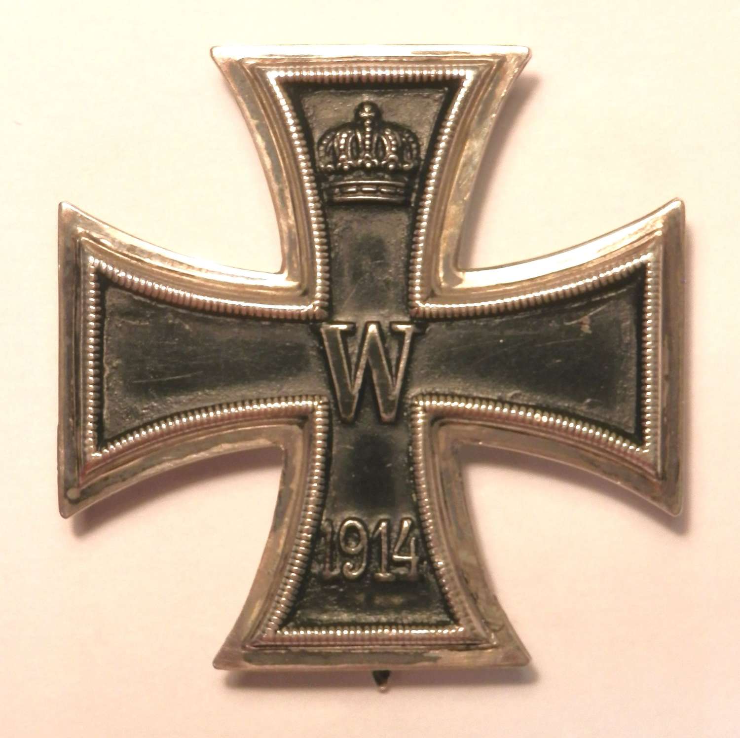 Imperial German Iron Cross, 1st Class.Makers marked KO