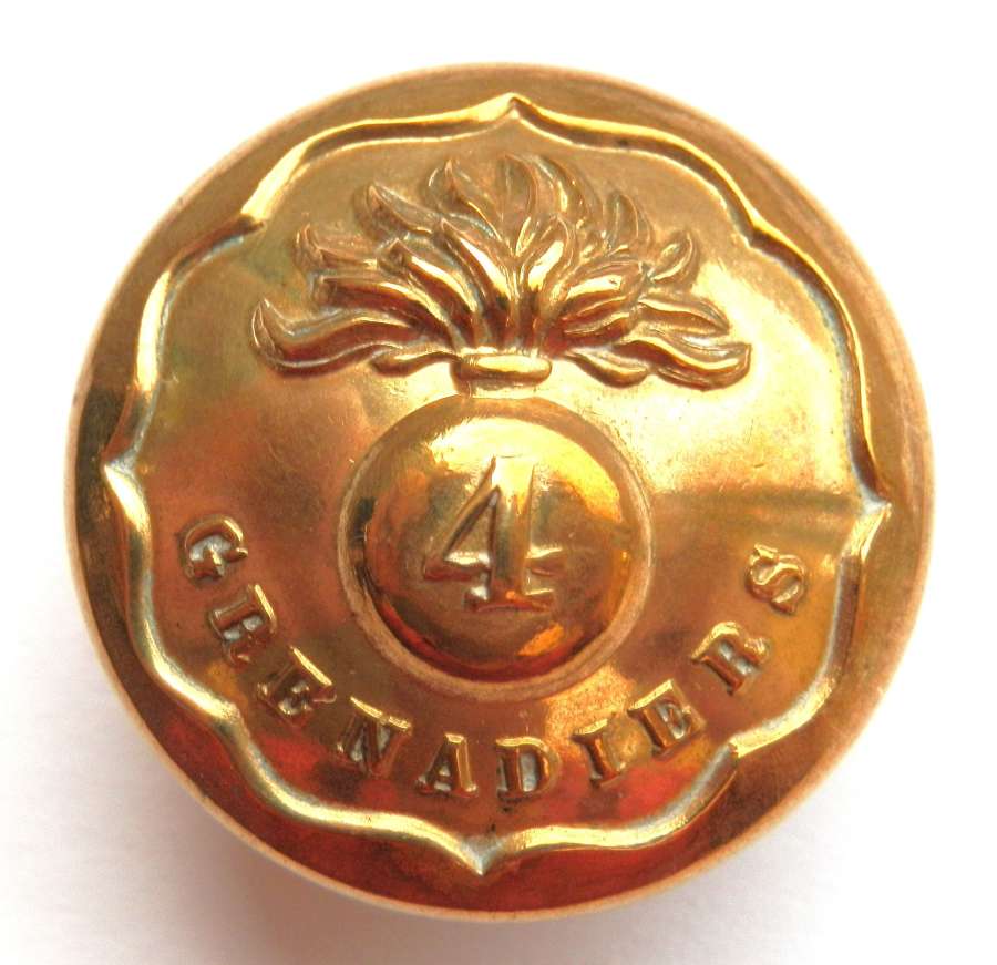 4th Bombay Grenadiers Button.