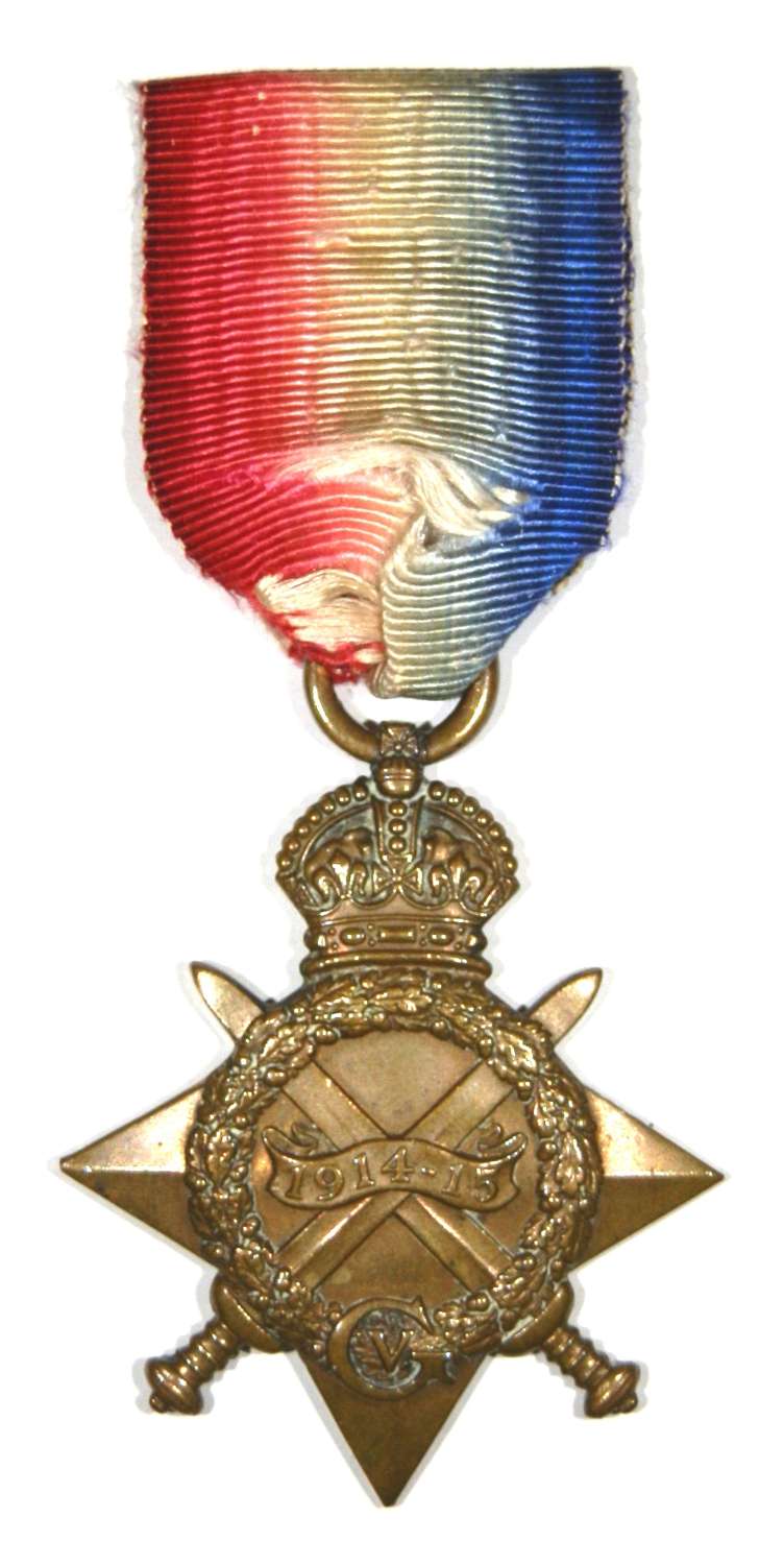 1914-15 Star. 16250 Private George Walter Garman.Norfolk Regiment.