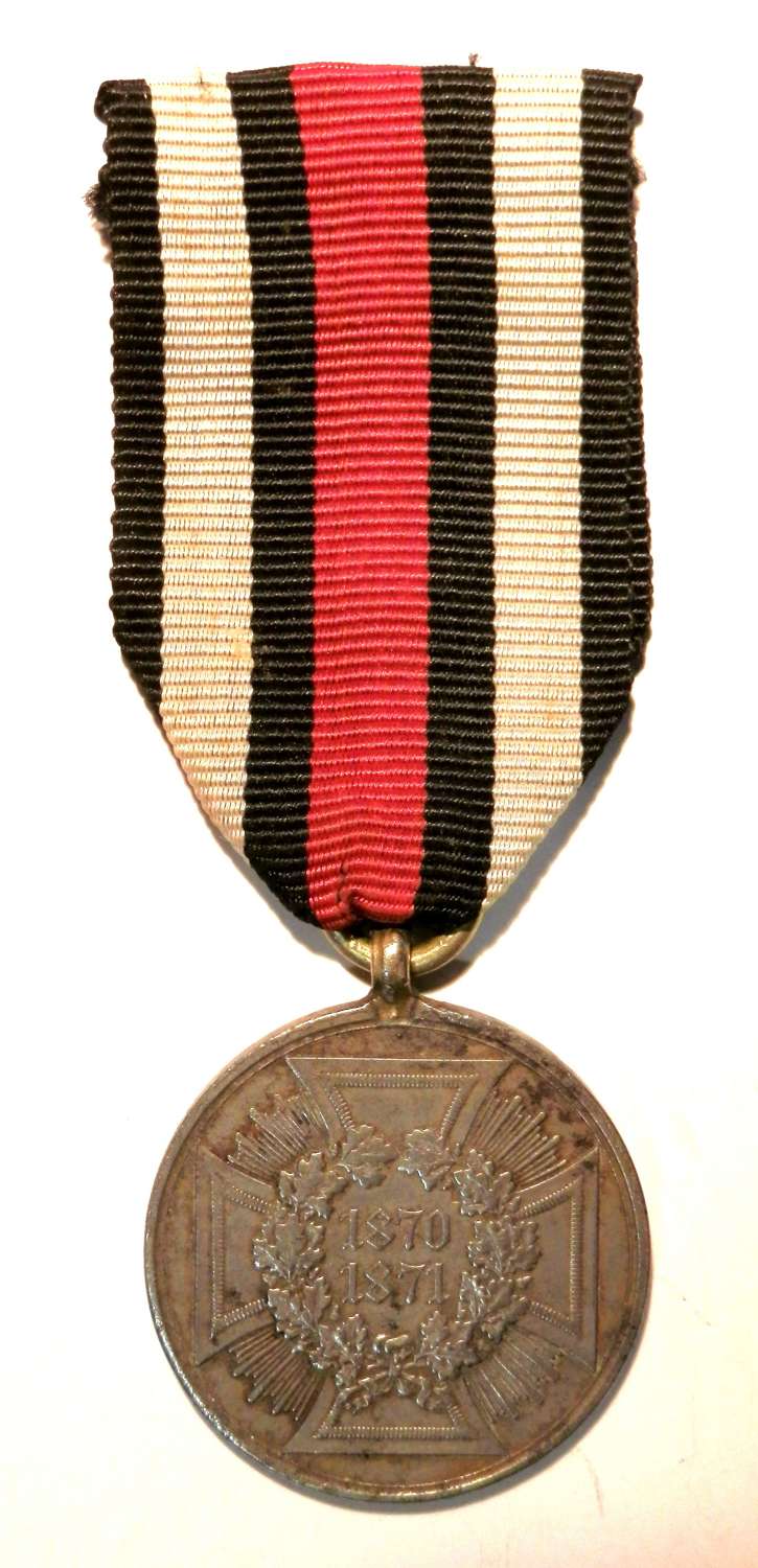 Imperial Prussian Commemorative Medal for the Franco-Prussian War