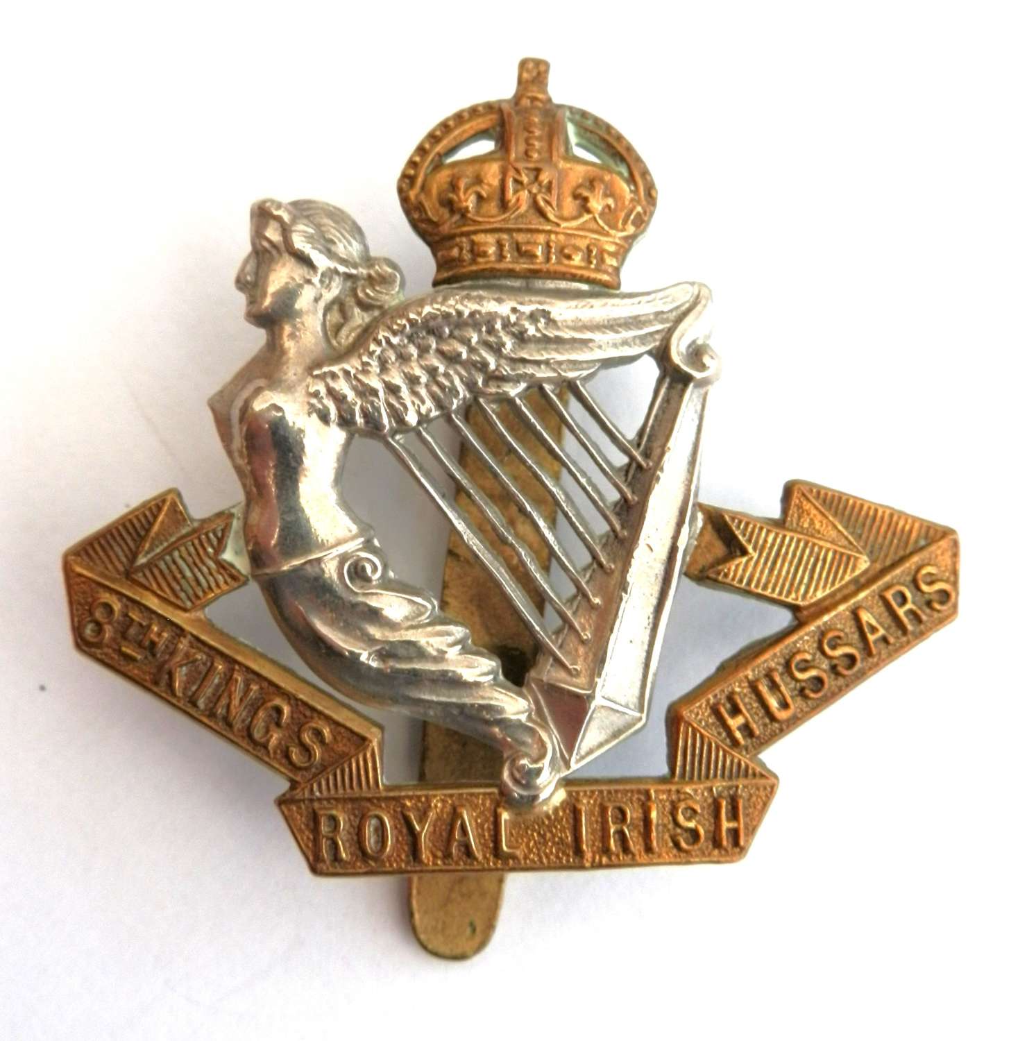 8th King's Royal Irish Hussars Cap Badge