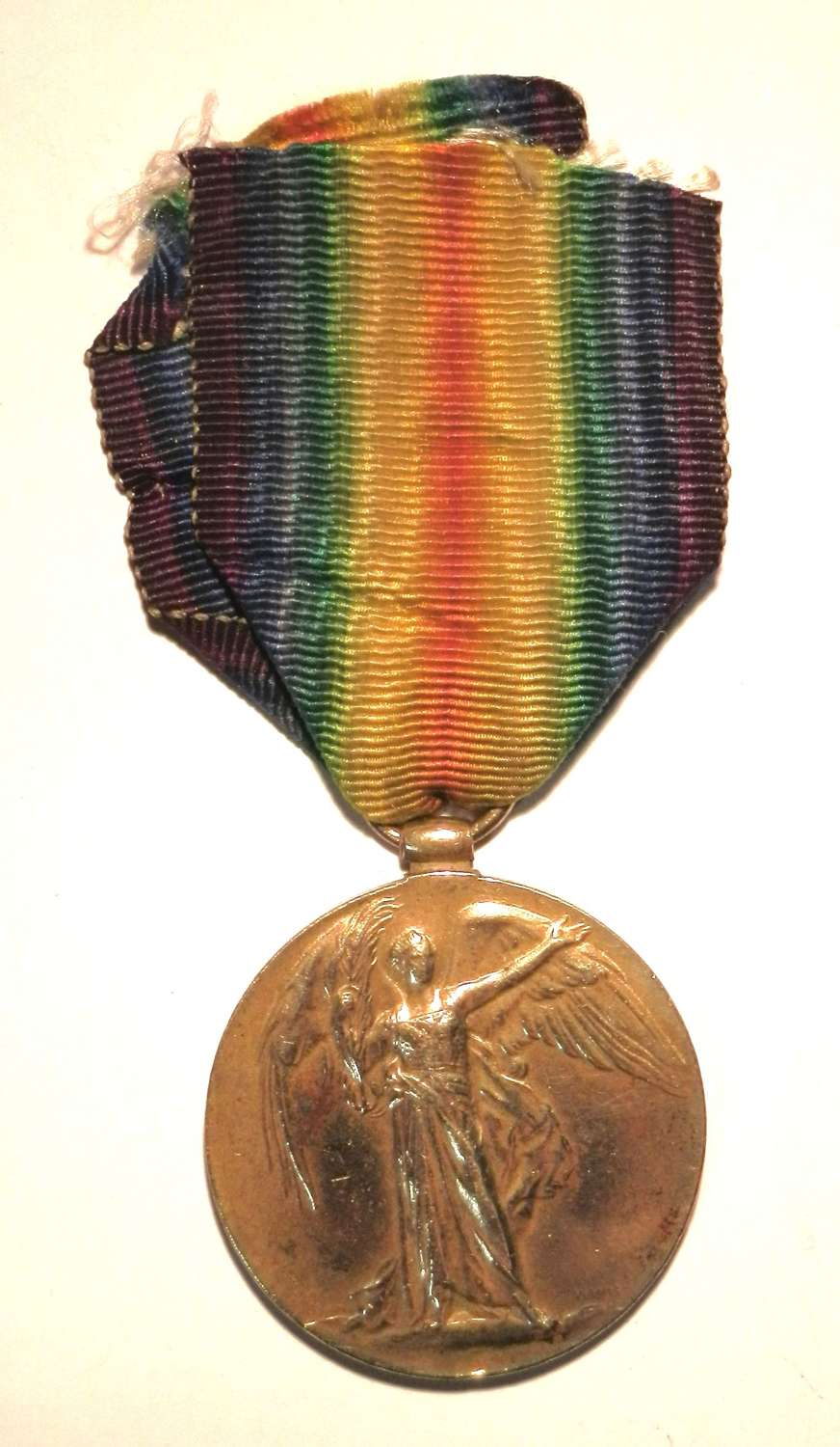 Victory Medal. Private Frank W. Chapman. 1/ 6th South Staff Regt.