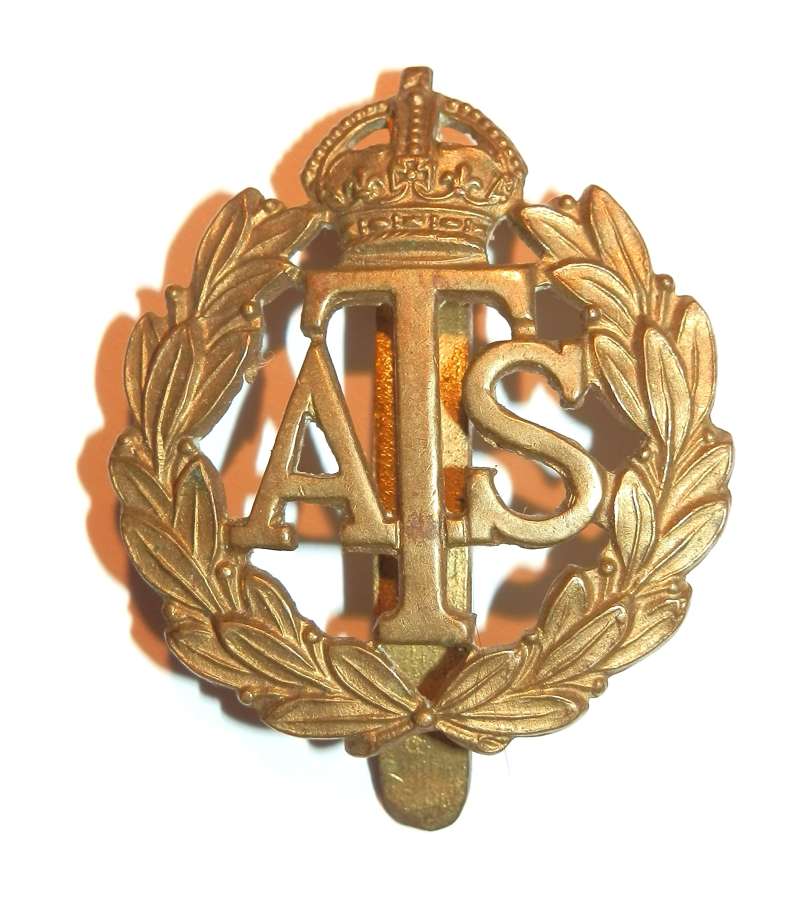 Auxiliary Territorial Service Cap Badge.