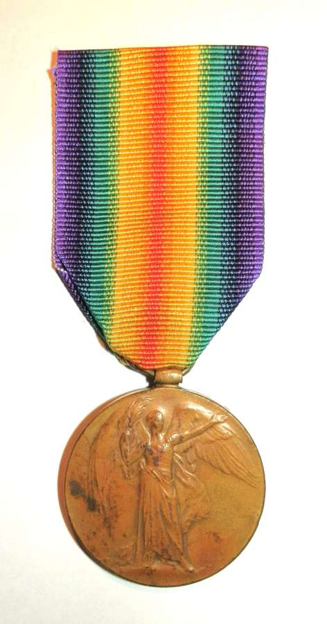 Victory Medal. Sergeant A.Rundle. 8th Royal Sussex Regiment.