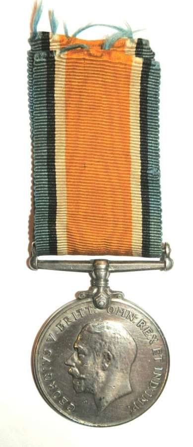 British War Medal. Gnr. W. Stockland S.A. Field Artillery.