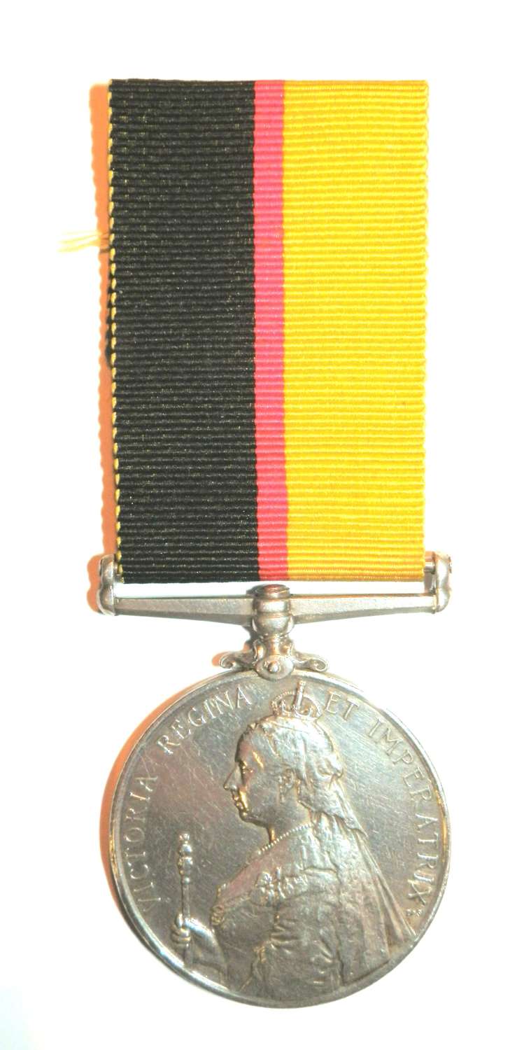Queen Sudan Medal. Private Alfred Dobson. 1st Lincolnshire Regiment.