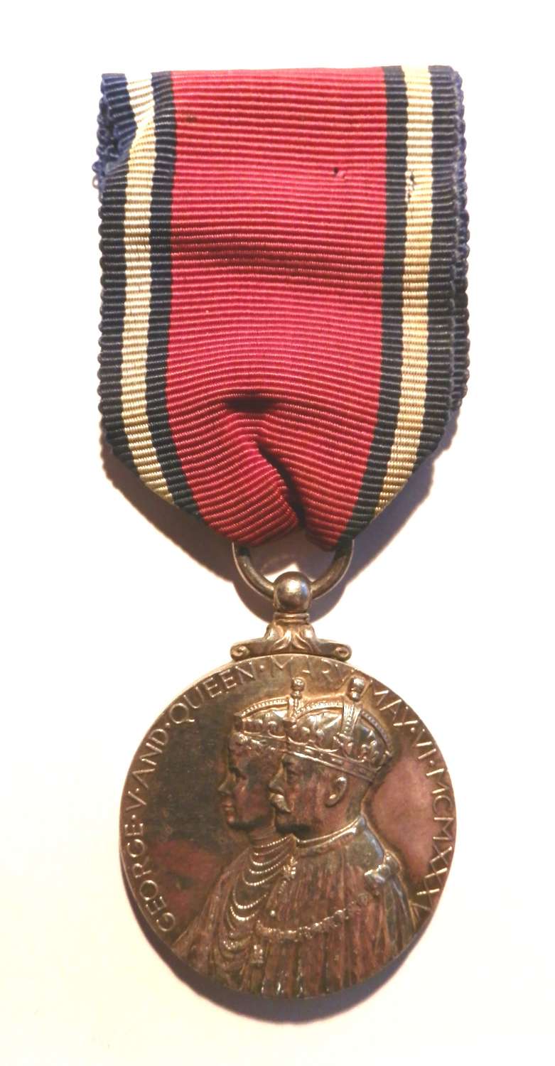 Jubilee Medal 1935. Inspector W.B. Whitworth.