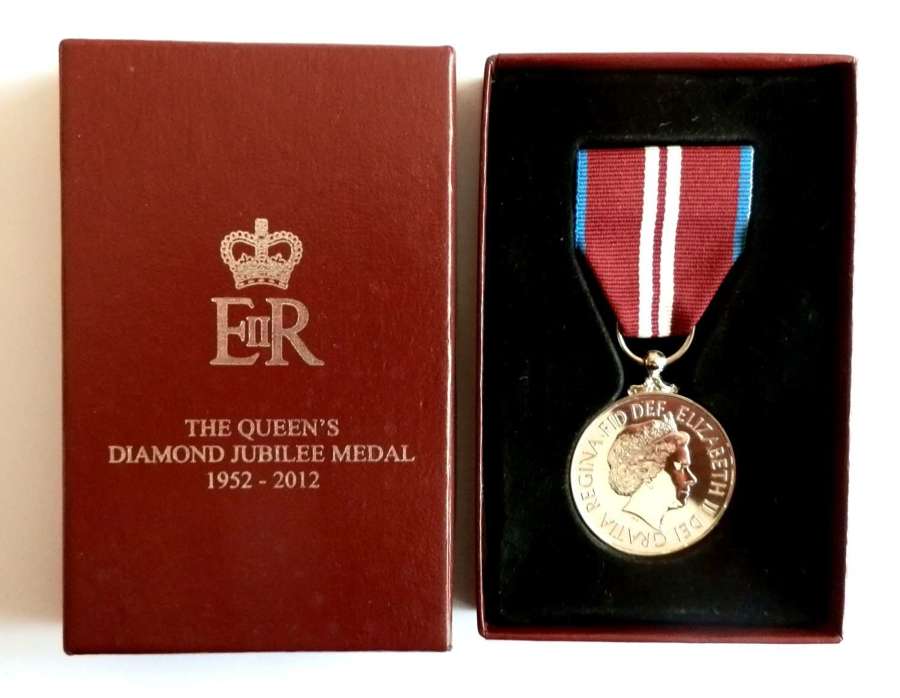 Diamond Jubilee Medal 2012.