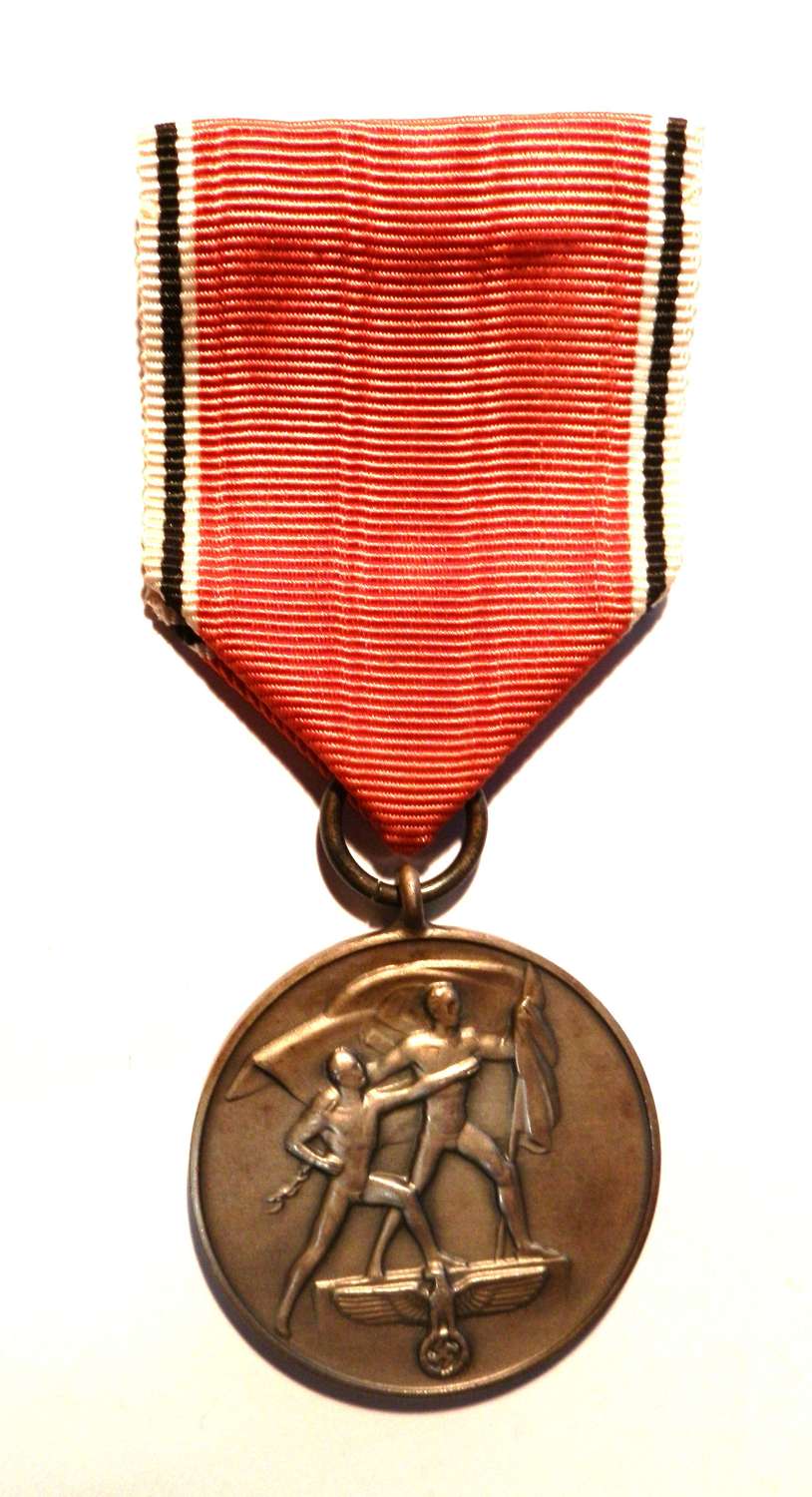 Austrian Anschluss Commemorative Medal.