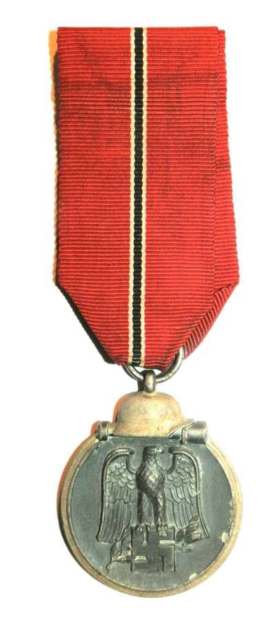 Winter Campaign Medal Russia 1941-42. (Eastern Front Medal) Marked 110