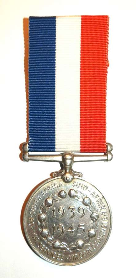 South Africa Medal for War Service 1939-45.