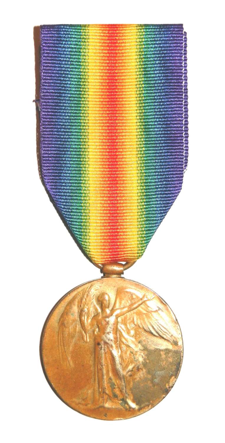 Victory Medal. Sapper. Charles F. Mahy. Royal Engineers.