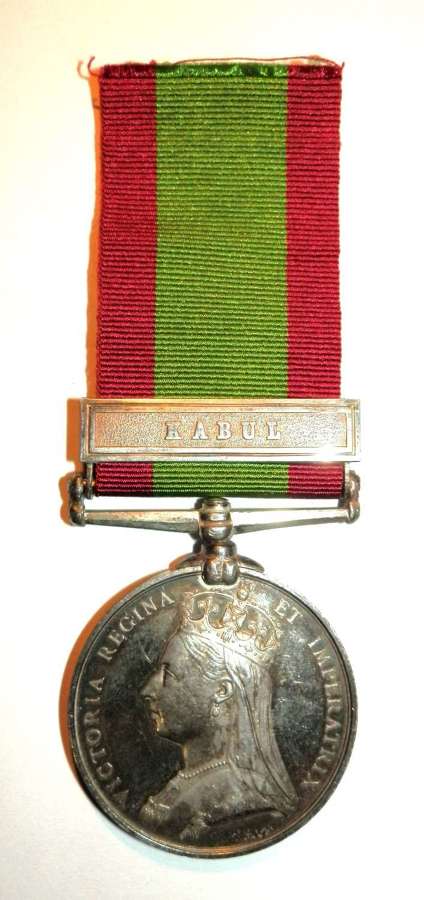 Afghanistan Medal 1878. Pte.C.Broad. 2nd/9th ( East Norfolk ) of Foot.
