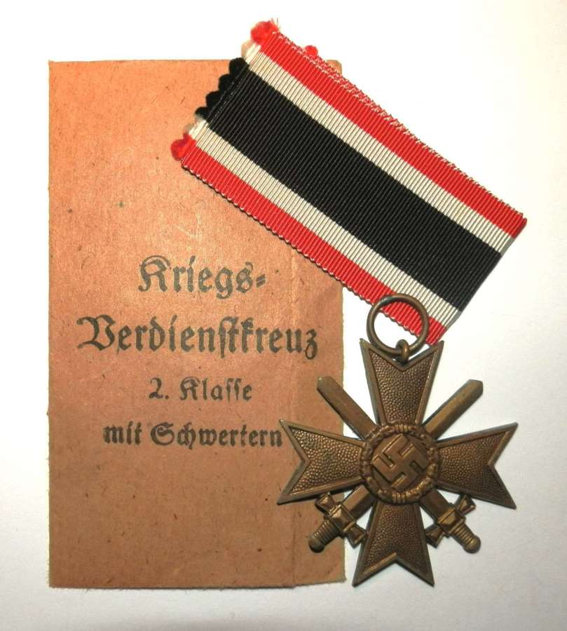 War Merit Cross, 2nd Class with Swords. ‘with envelope of issue’