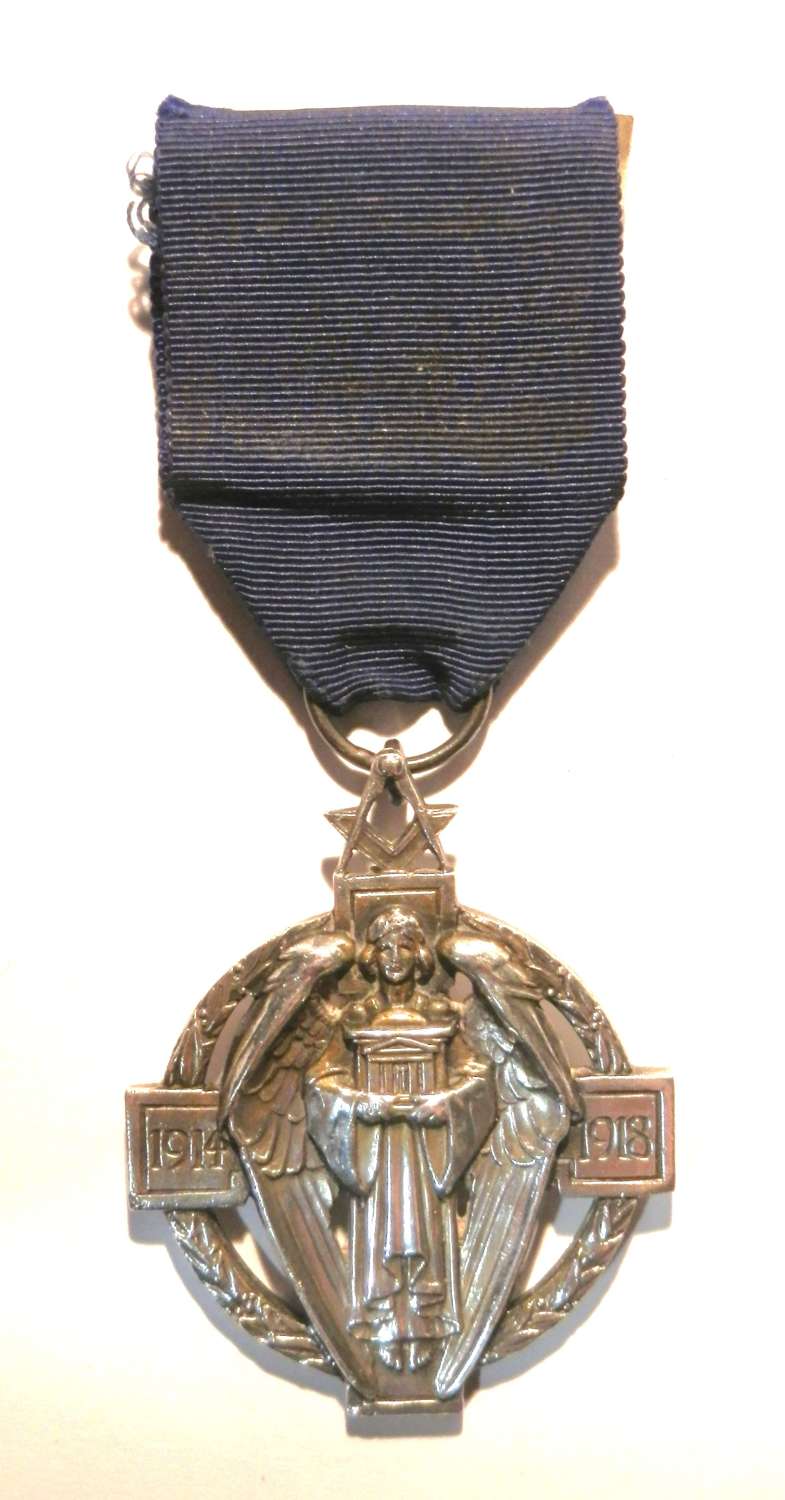 Silver Hallstone Masonic Medal. Bro.Thomas William. No 4411