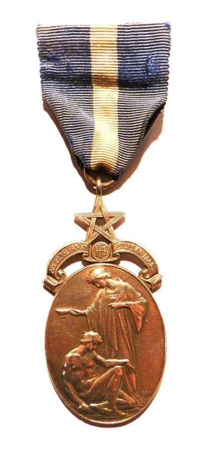 Royal Masonic Hospital Medal. Bro. D. Fitzpatrick. No 1531