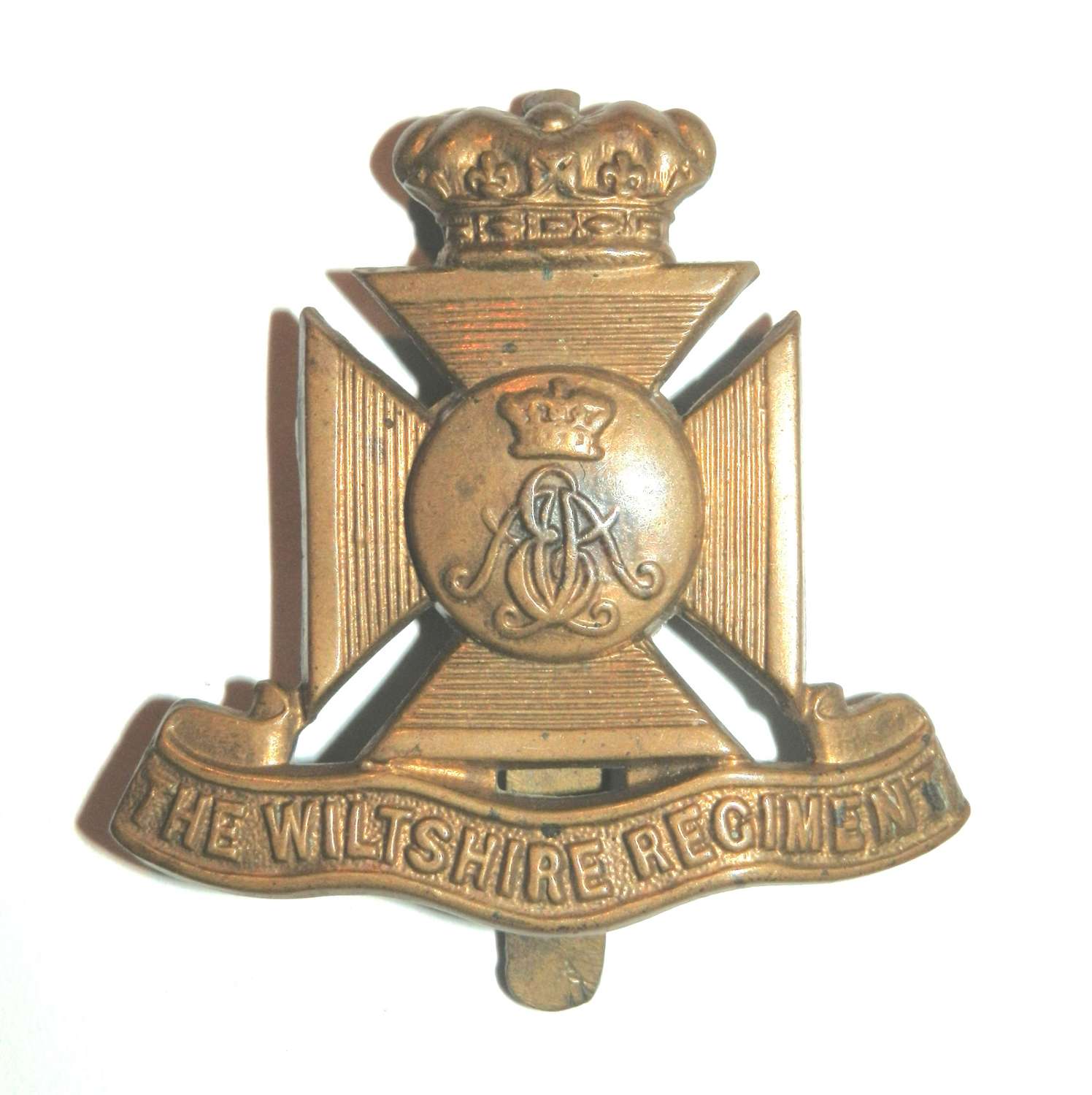 The Wiltshire Regiment Cap Badge.