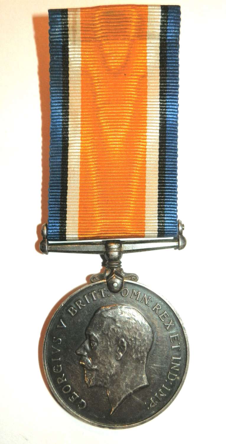 British War Medal. Lieutenant G. Swann. Army Cyclist Corps.