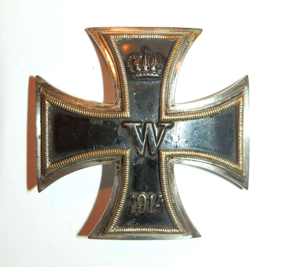 Imperial German Iron Cross, 1st Class. Convex Type.