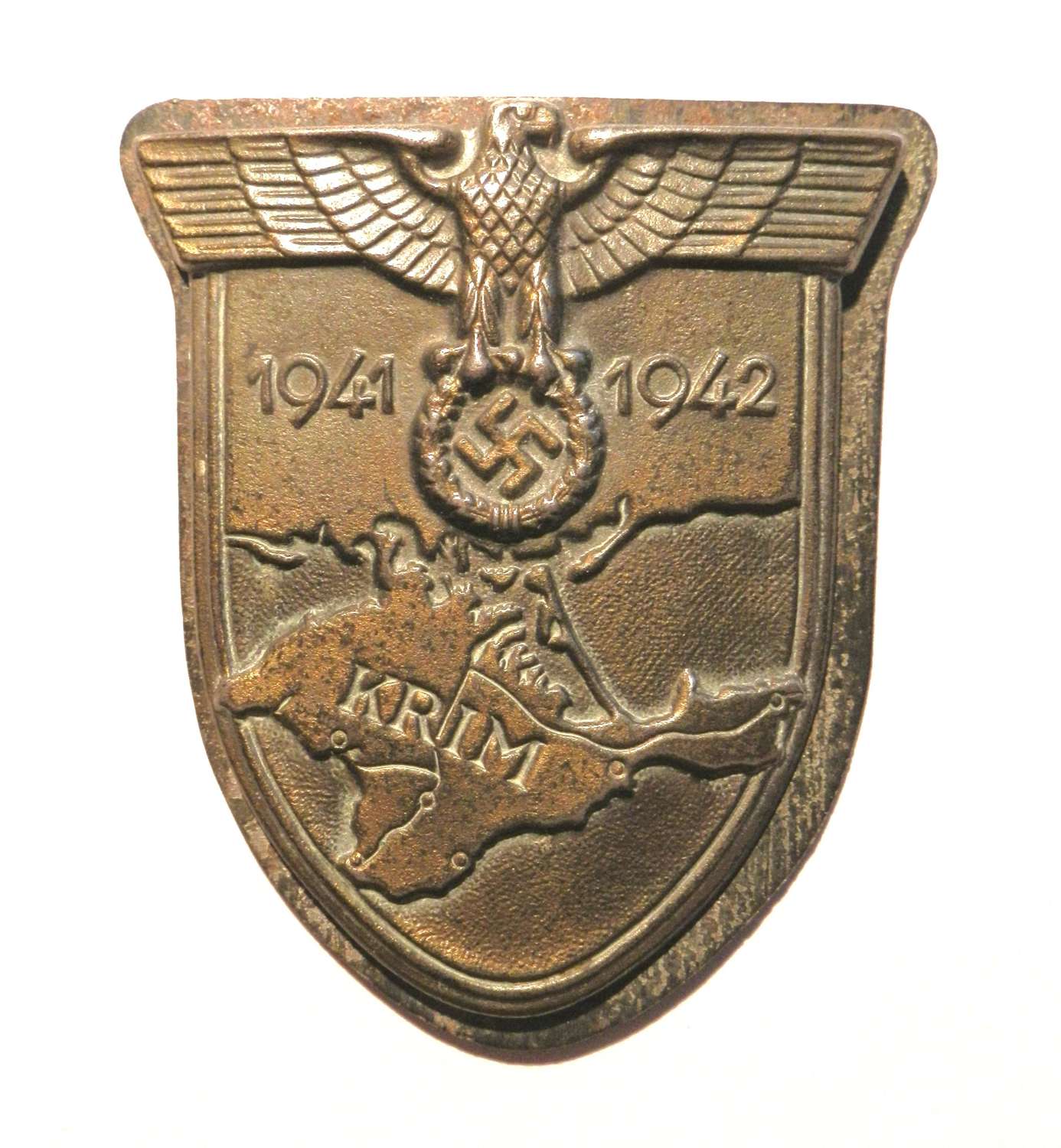 Krim Campaign Shield, WH (Heeres, Waffen) issue.