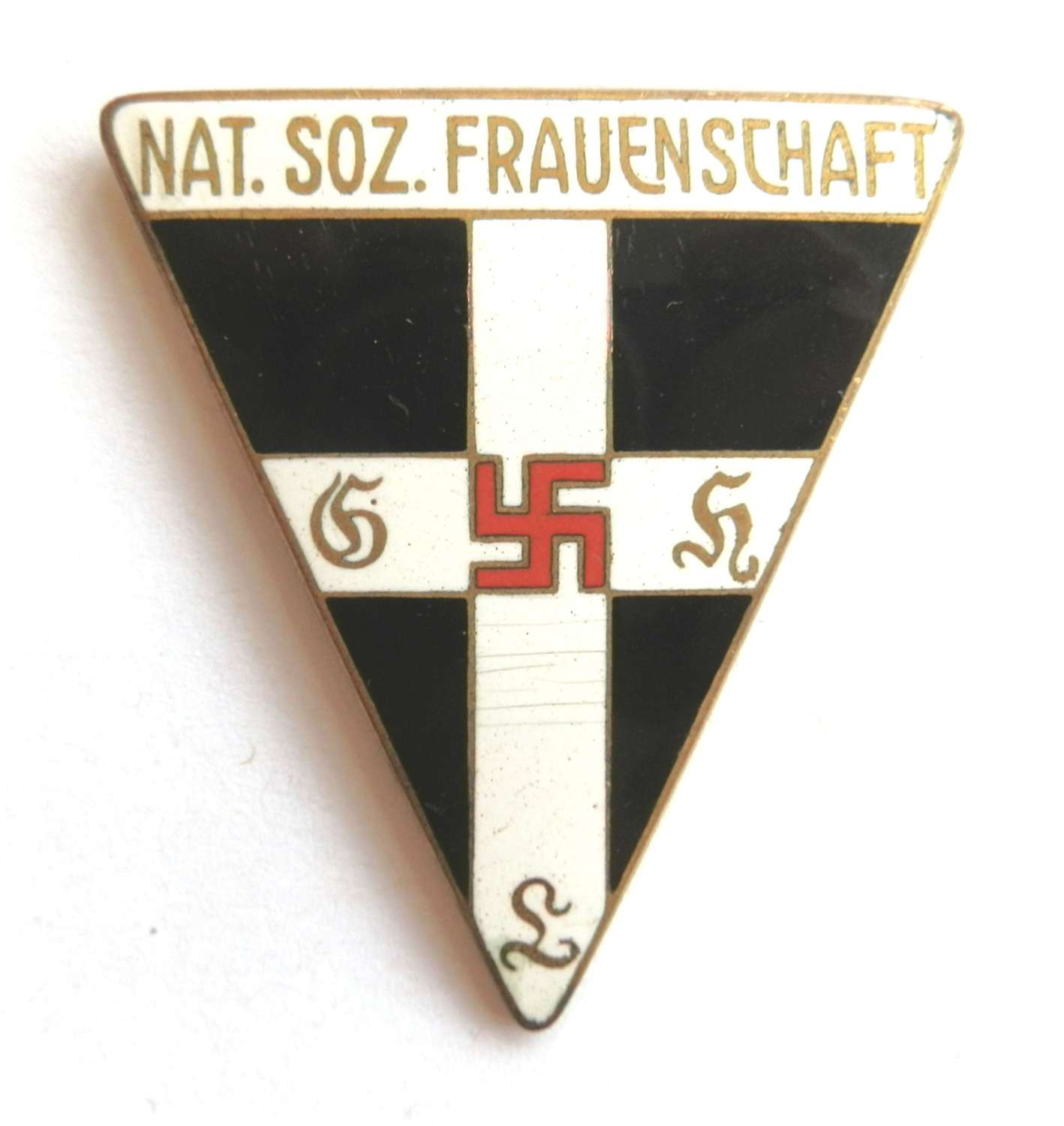 Nat. Soz. Frauenschaft Senior Women's Leaders Pin Badge. Large Version