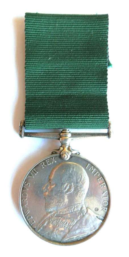 Volunteer L.S. Medal. Pte. W. Butchers. 2nd Vol. Bn. Dev. Regt.