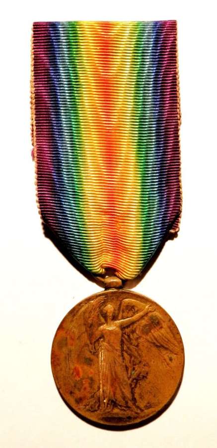 Victory Medal.. Pte.J.W.Brown. Norfolk Regiment.