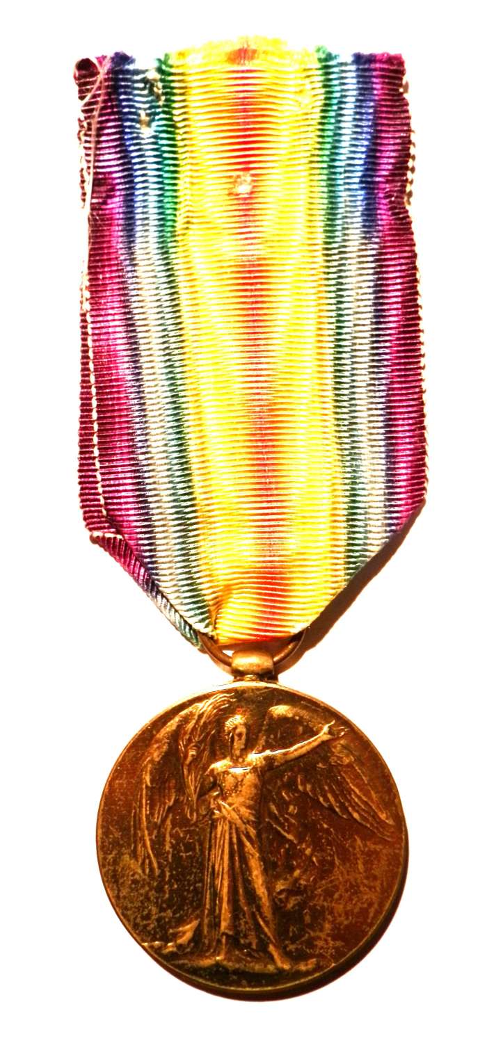 Victory Medal. Private John Whiteside. Liverpool Regiment.