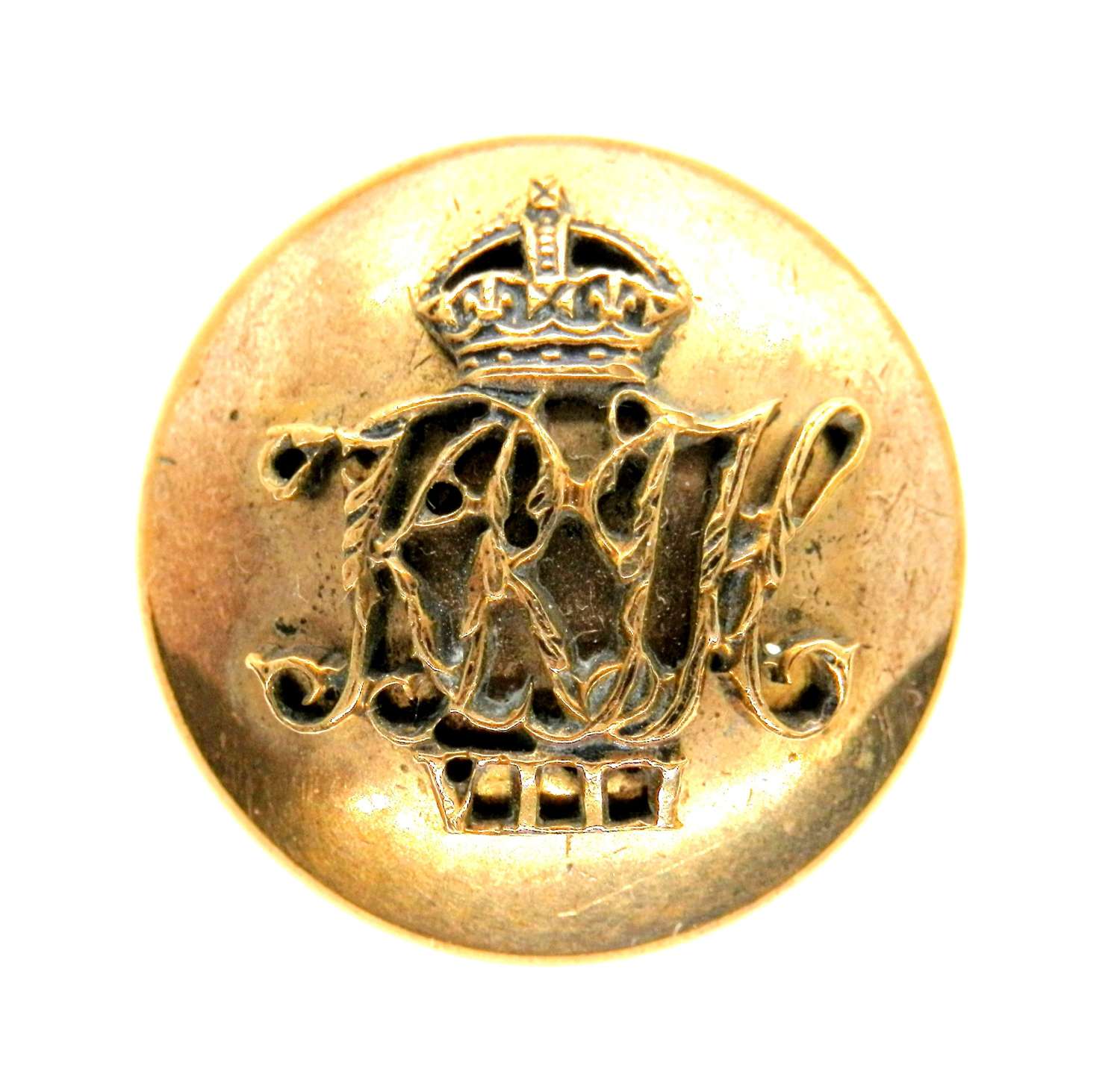 8th Kings Royal Irish Hussars Button.