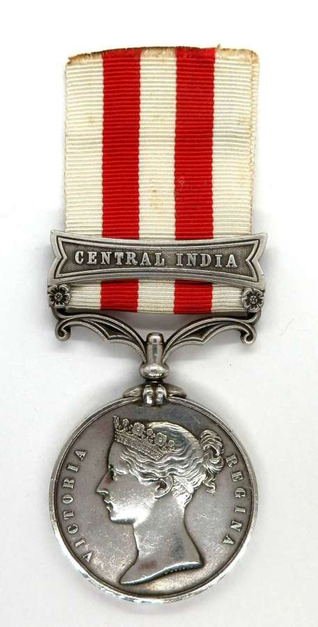 India Mutiny Medal 1858. Bugler W. Bilson. 4th Coy, 2nd Bn Bombay Art,