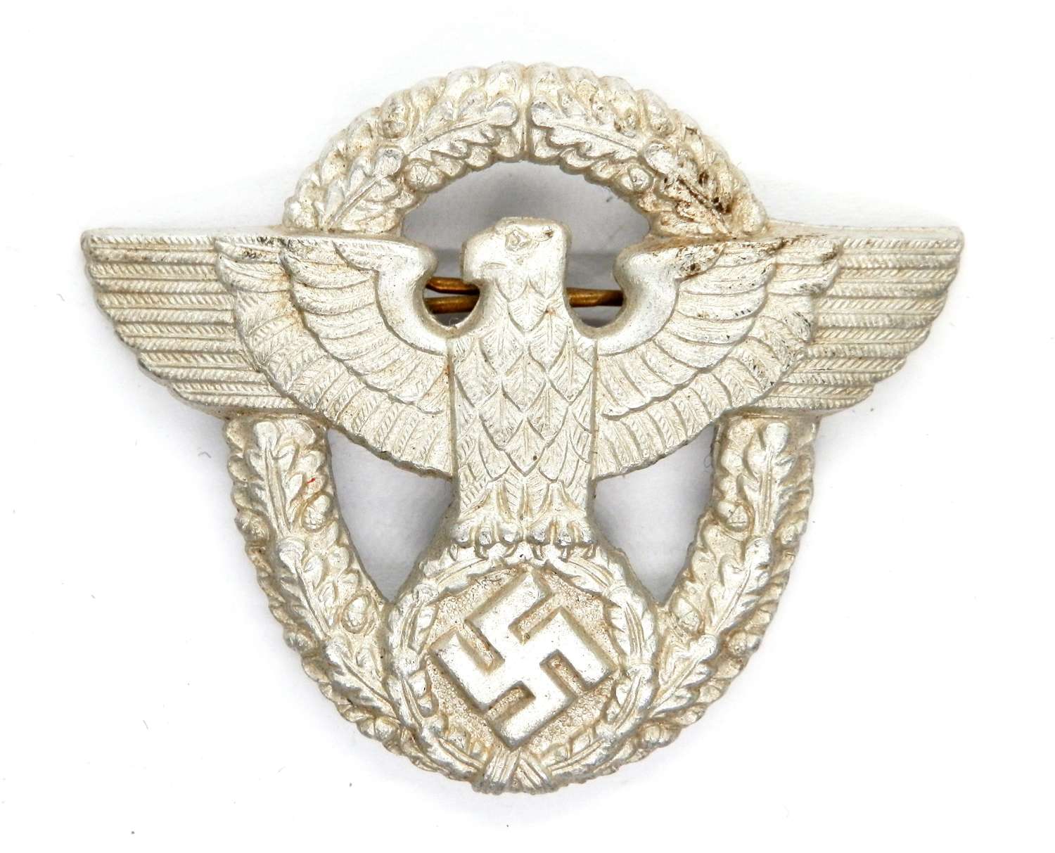 German Reich Police WWII Cap Eagle.