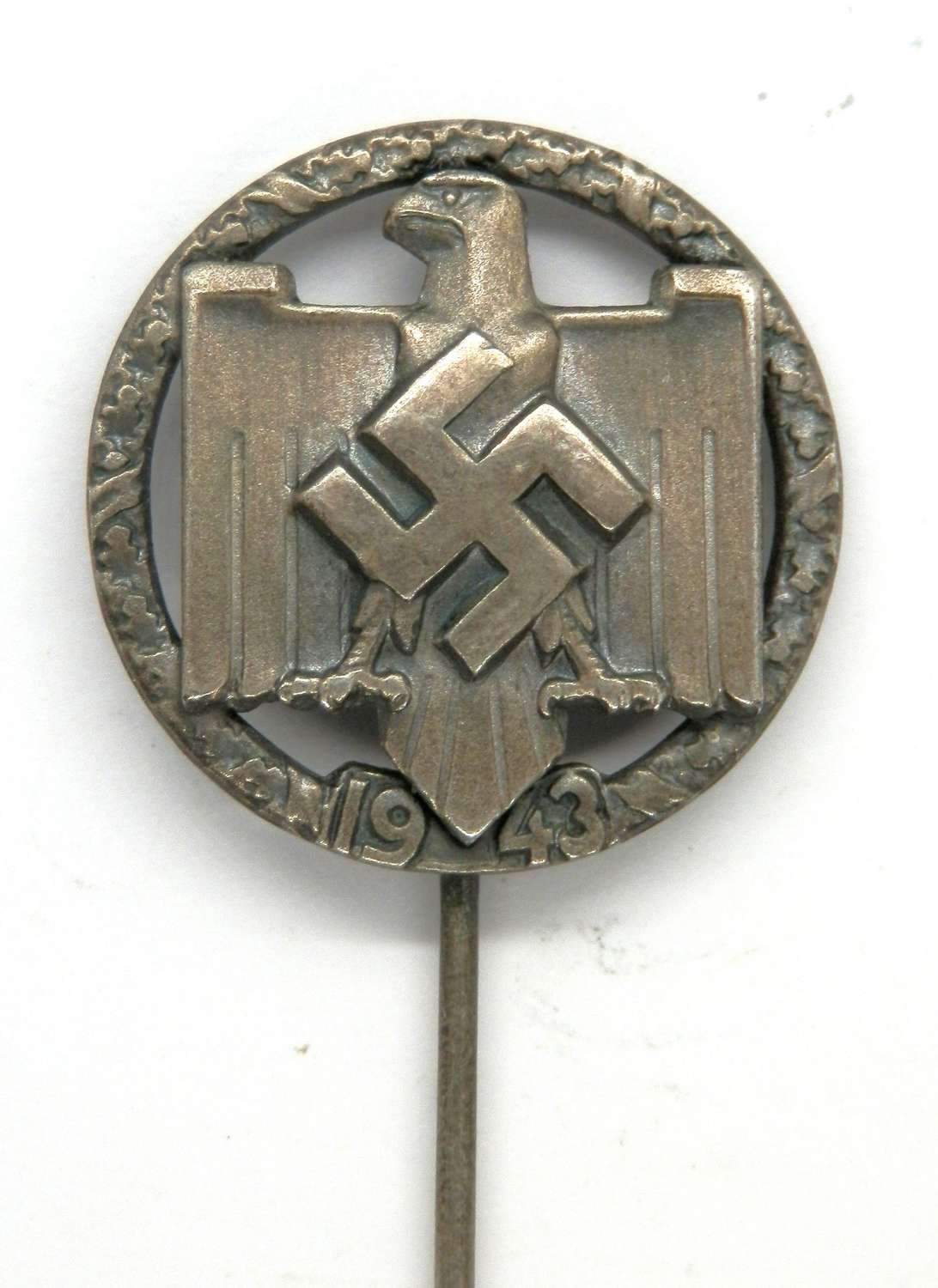 1943 NSRL Sports Organisation Silver Lapel Badge.