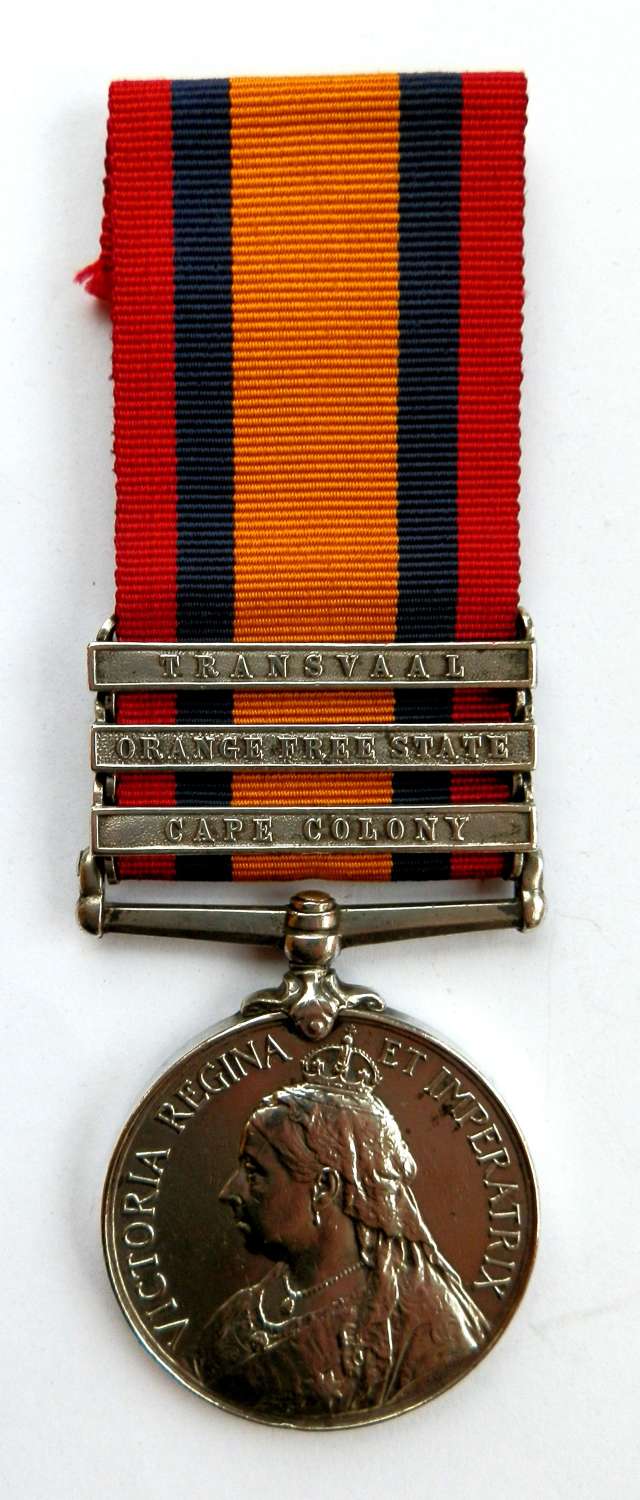 Queen South Africa. Private George James Connor 2nd D.C.L.I.