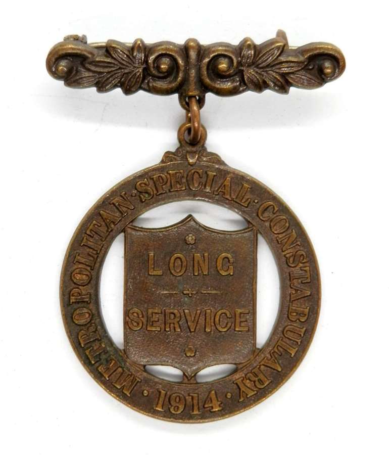 1914 Metropolitan Police Special Constabulary Medal.