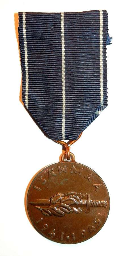 Finland Continuation War Medal 1941-45.