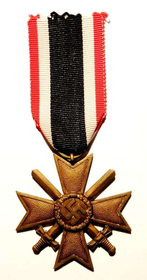 War Merit Cross, 2nd Class with Swords. Maker marked 71.
